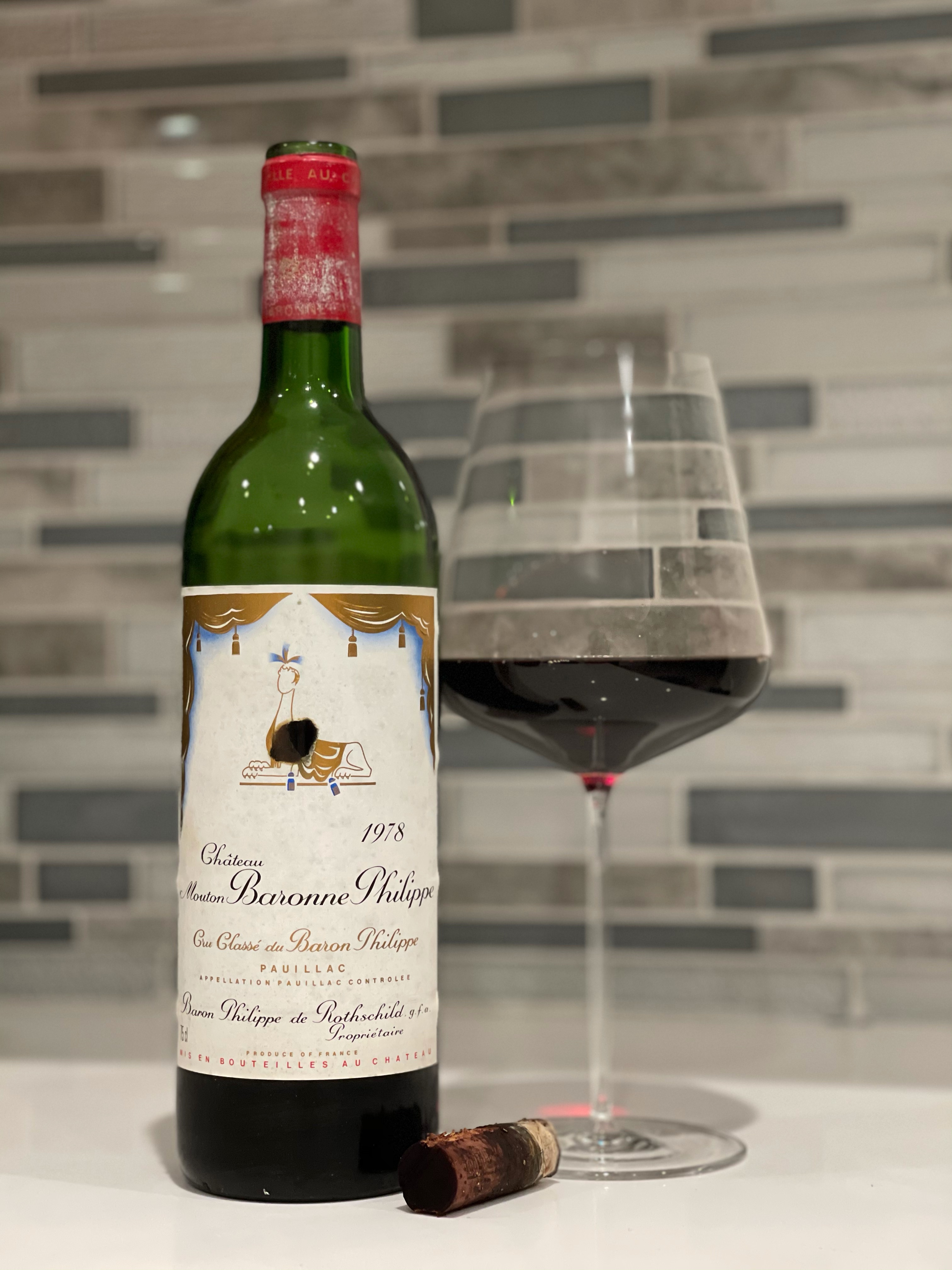 古酒・未開栓・2本セット】 Chateau Mouton Baronne Philippe シャトー